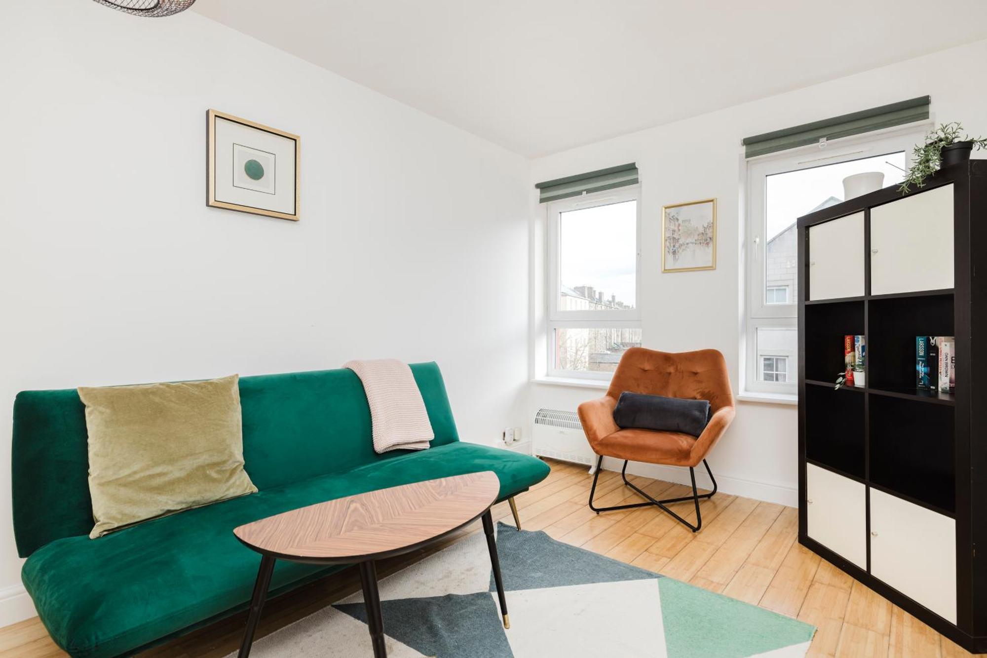 Appartamento Joivy Welcoming Flat Near Park Edimburgo Esterno foto
